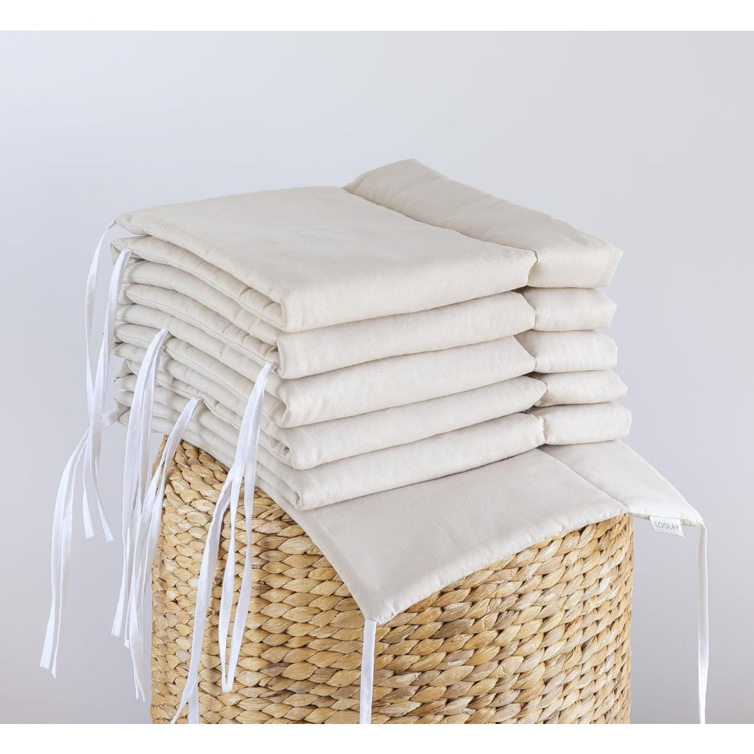staubbeige 420 360 210 180 x 30 cm fuer 140 x 70 oder 120 x 60 cm baumwolle netzstoff handmade - passt nur zu den 420 cm